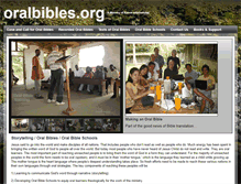 Tablet Screenshot of oralbibles.org